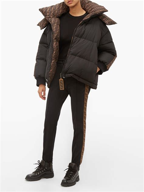 fendi reversible puffer|Puffer Jacket .